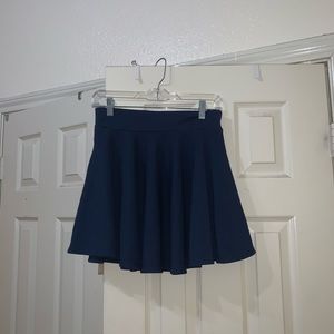 🌹Navy Blue Skater Skirt Size Medium